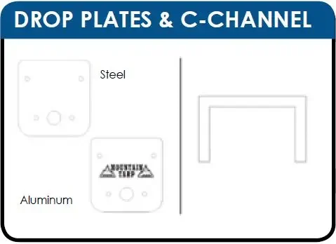 Aluminum Spring Plate Set | Mountain Tarp