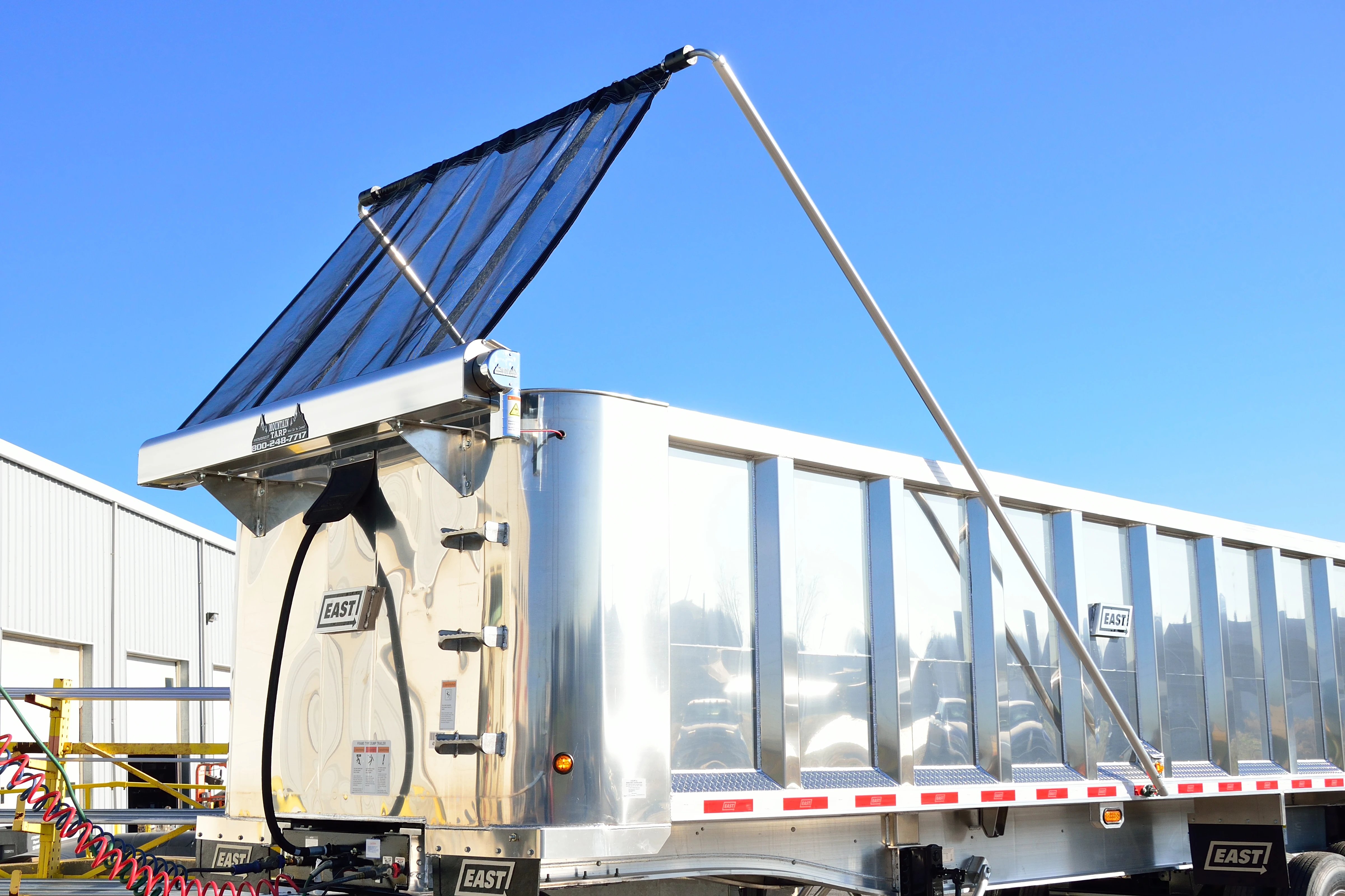 96" Electric Flip Tarp 29-36' Trailer Kit