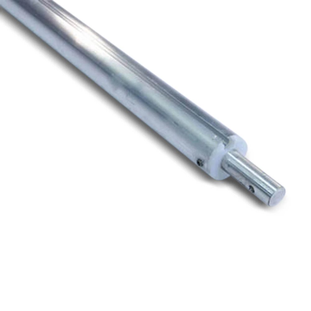 Aluminum Roller with 1" Plug and Shaft