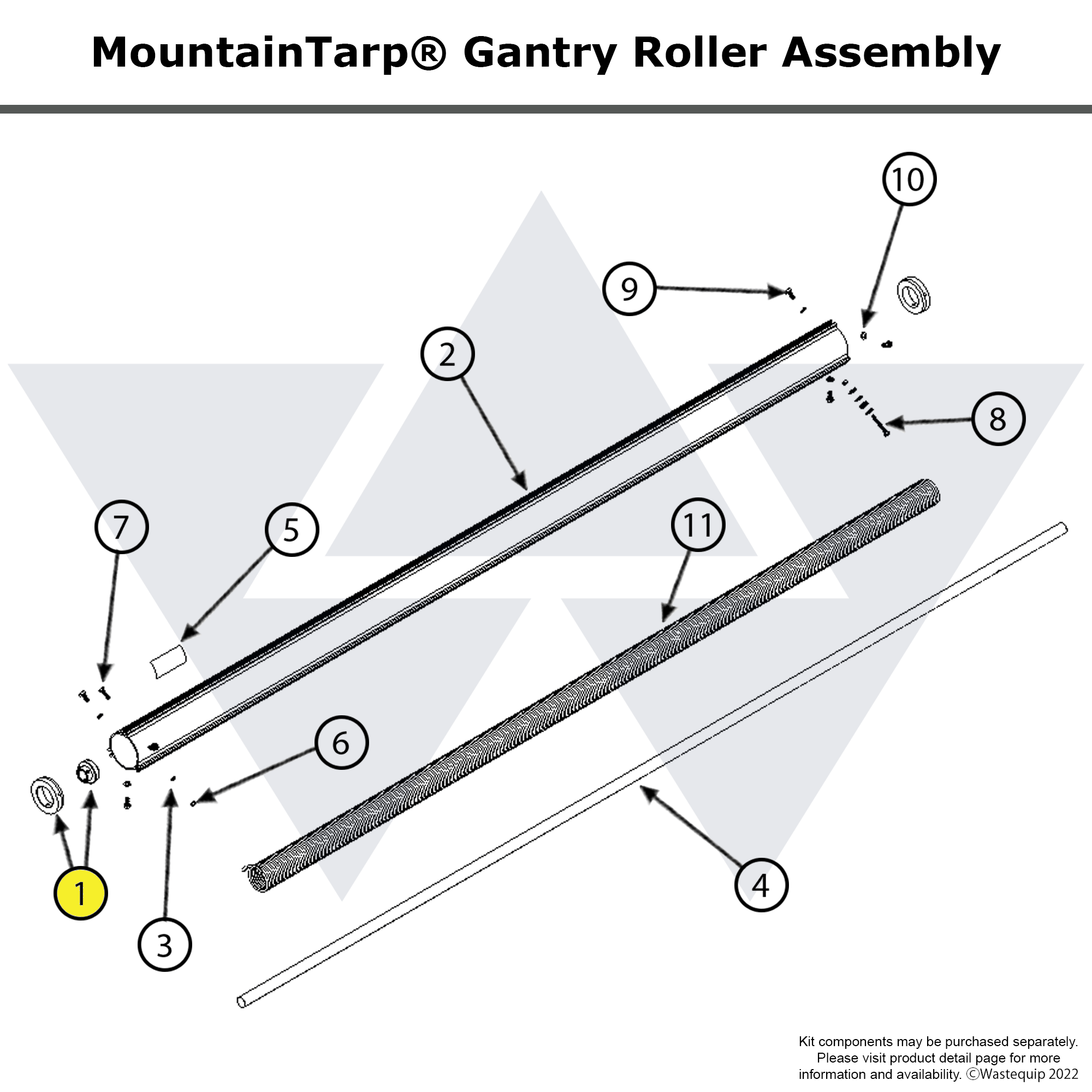 Gantry Roller Assembly